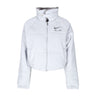 Nike, Giubbotto Corto Donna Sportswear Air Therma-fit Corduroy Winter Jacket, Pure Platinum/flat Pewter/flat Pewter