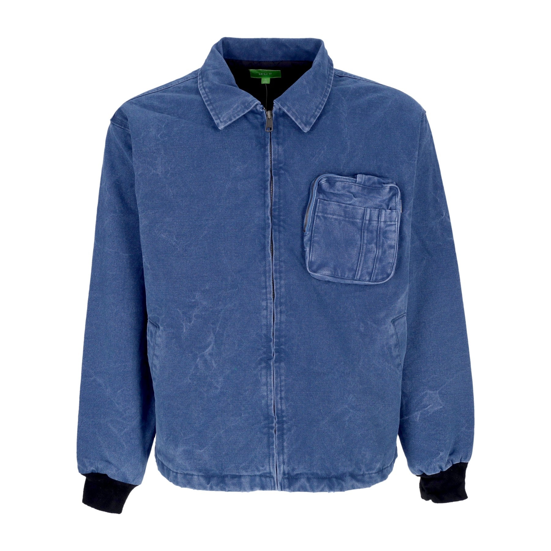 Huf, Giubbotto Uomo Bowen Work Jacket, Washed Blue