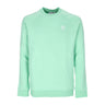 Adidas, Felpa Girocollo Uomo Essential Trefoil Crewneck, Glory Mint