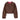 Huf, Giubbotto Corto Donna Paisley Satin Bomber, Brown