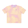 Adidas, Maglietta Donna All Over Print Tee, Bliss Lilac/almost Yellow