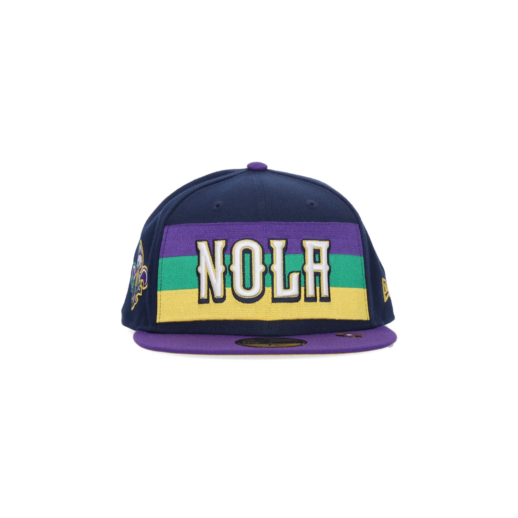 New Era, Cappellino Visiera Piatta Uomo Nba City Night 5950 Neopel, 