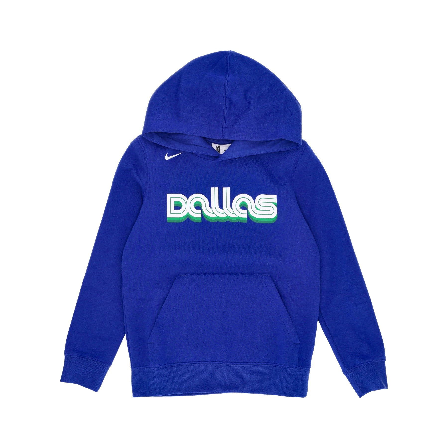 Nike Nba, Felpa Cappuccio Ragazzo Nba Fleece Po Essential Ce Dalmav, Original Team Colors