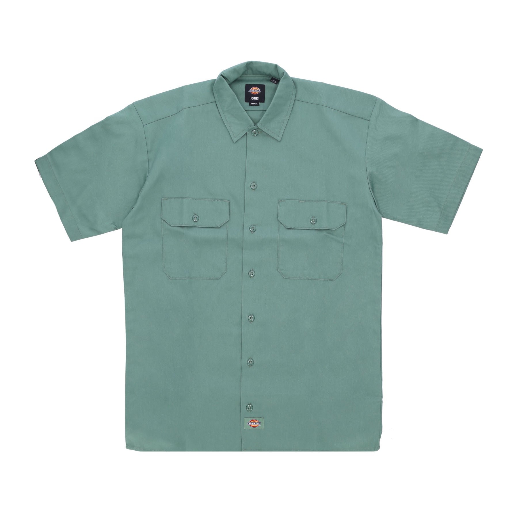 Short Sleeve Men's Work Shirt Rec Dark Ivy