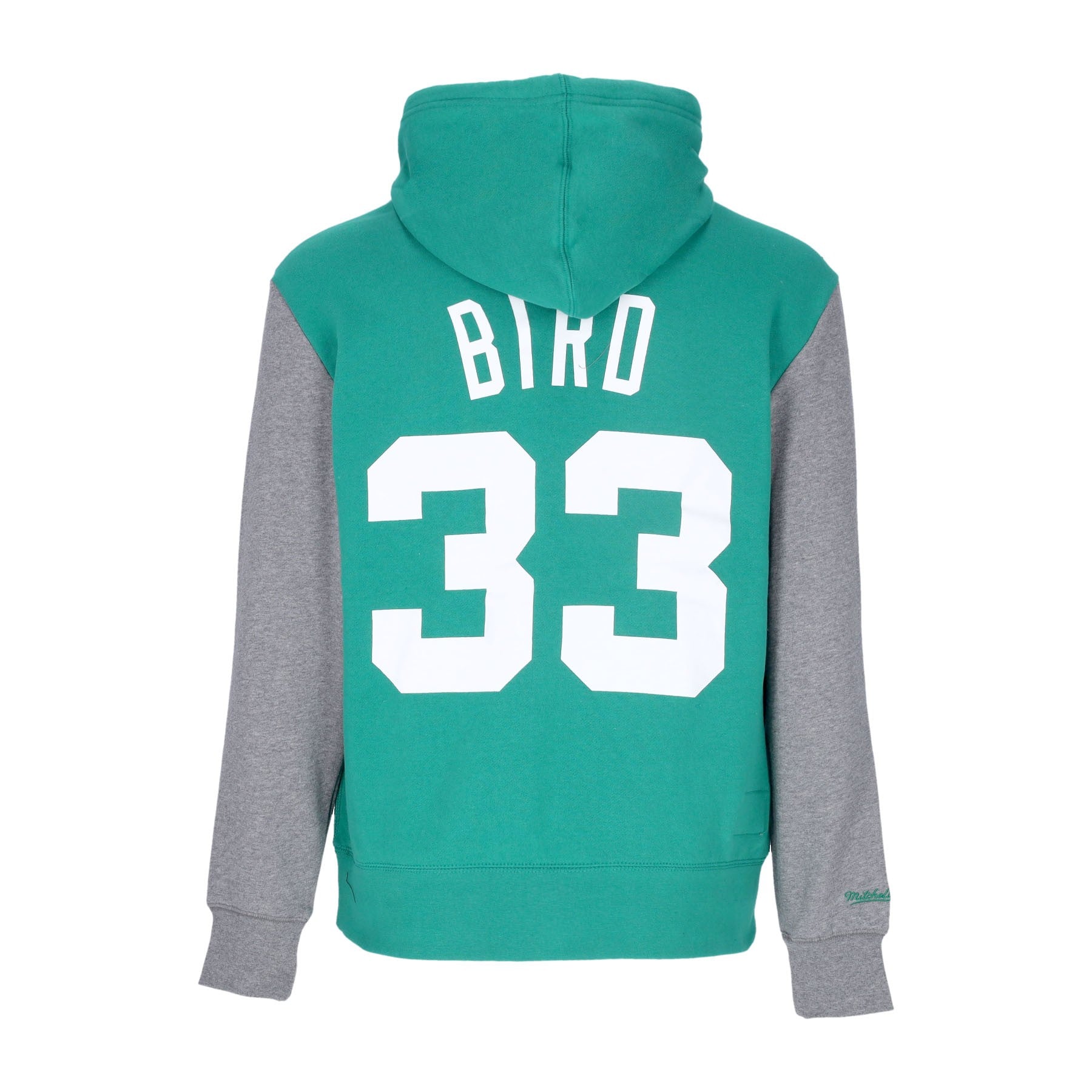 Mitchell & Ness, Felpa Cappuccio Uomo Nba Fashion Fleece Hoodie 1986 No 33 Larry Bird Hardwood Classics  Boscel, 