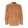 Obey, Camicia Manica Lunga Uomo Julian Woven L/s, Brown Sugar