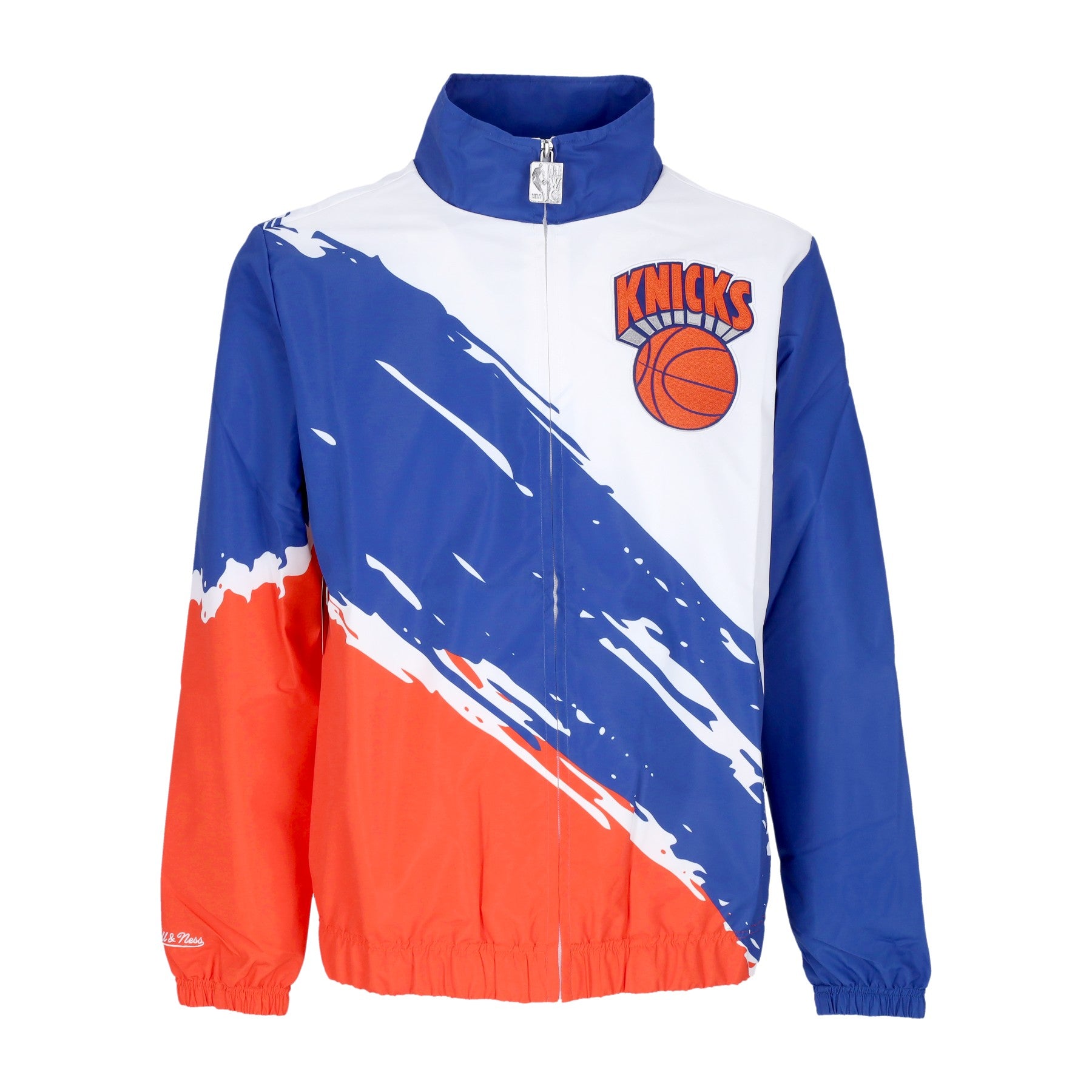 Mitchell & Ness, Giacca A Vento Uomo Nba Paintbrush Windbreaker Hardwood Classics  Neykni, Multi/white