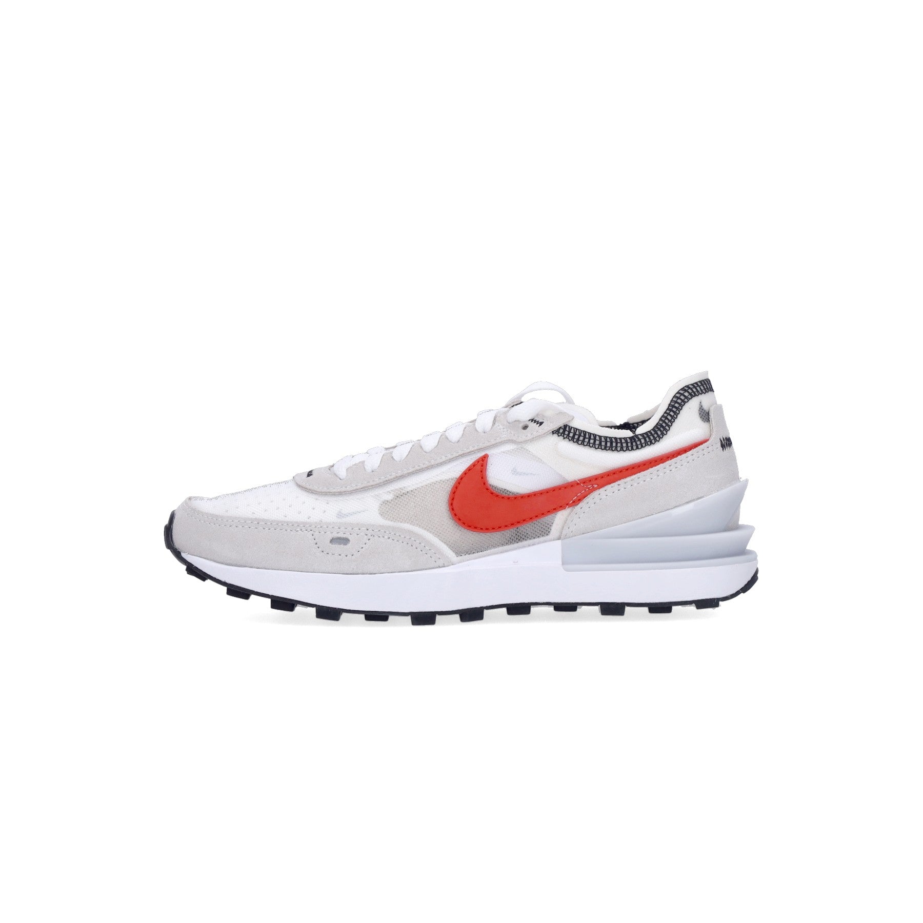 Nike, Scarpa Bassa Uomo Waffle One, White/picante Red/pure Platinum/white