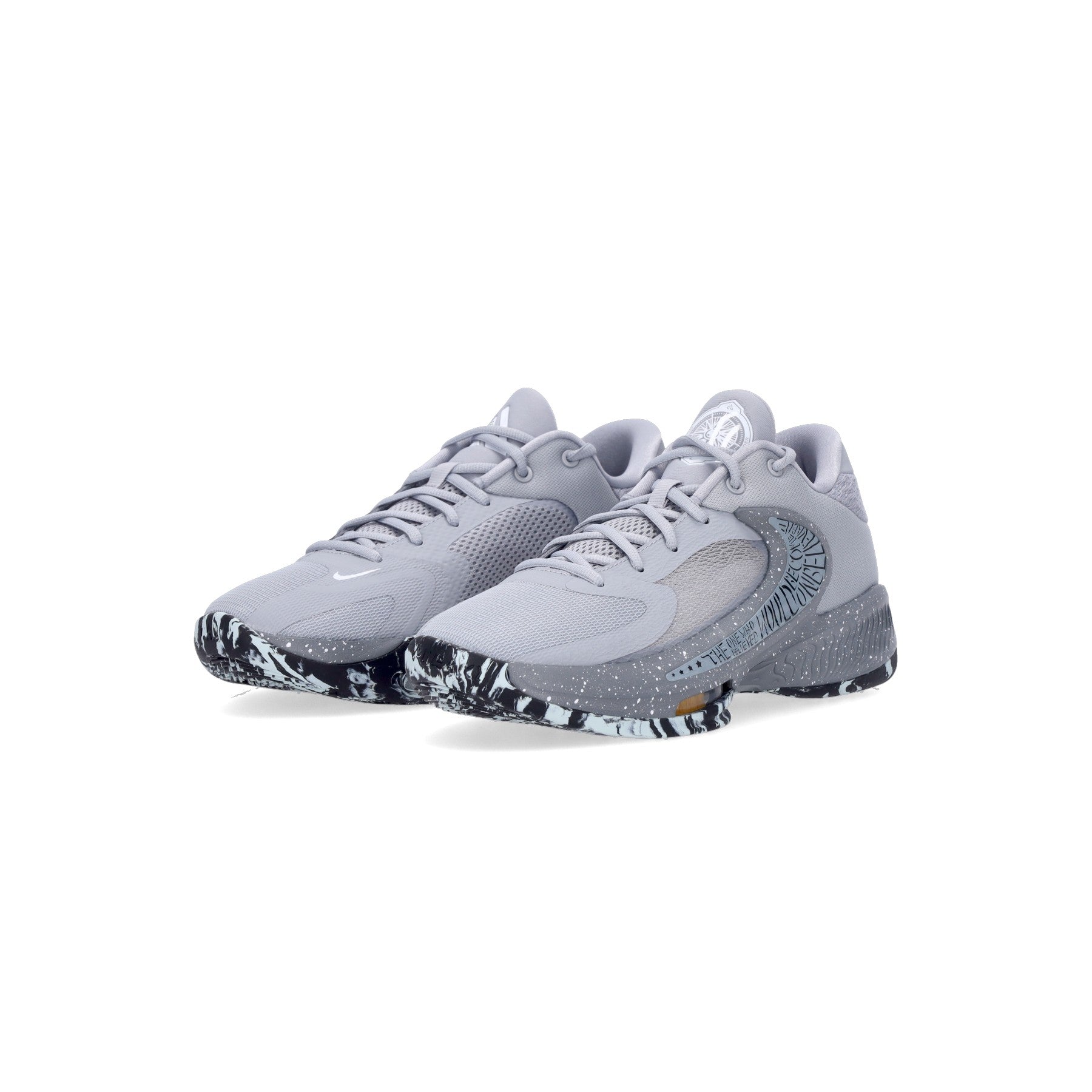 Scarpa Alta Uomo Zoom Freak 4 Wolf Grey/white/cool Grey/black