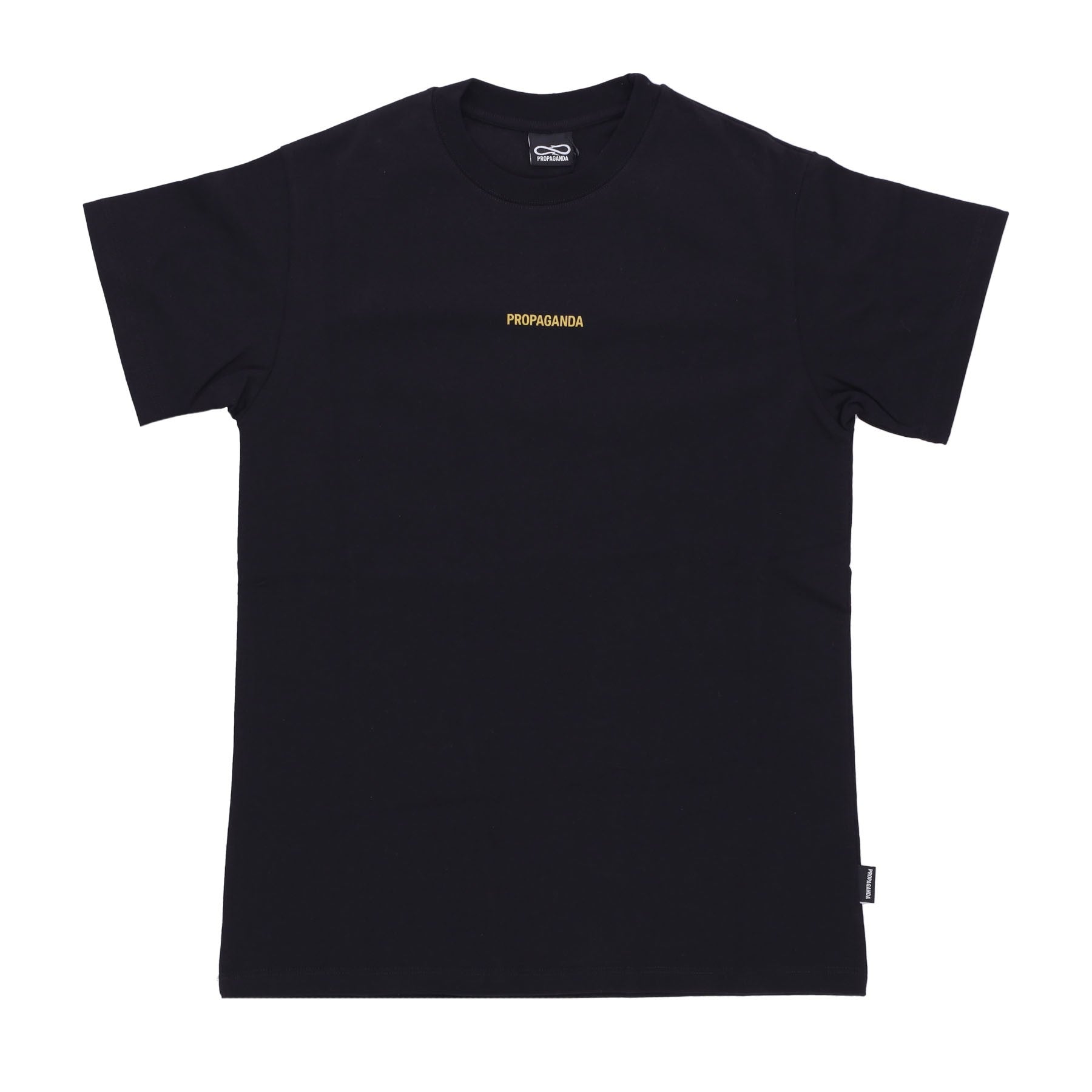 Men's Ribs Skin Tee Black T-Shirt