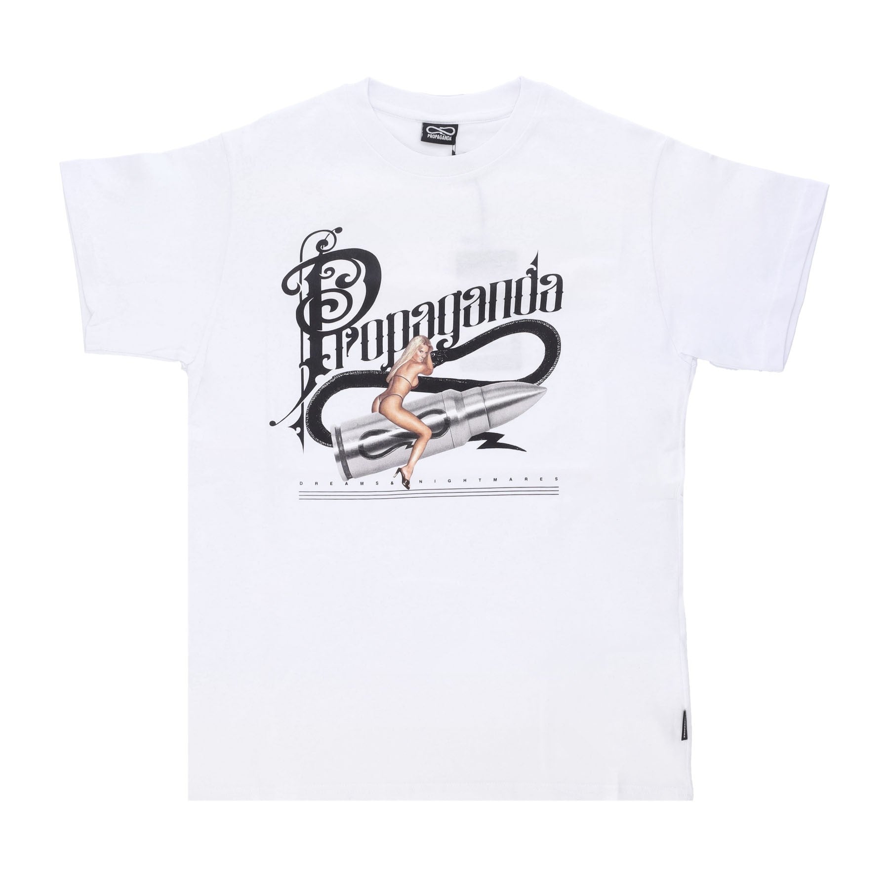 Propaganda, Maglietta Uomo Dreams Tee, White