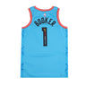 Nike Nba, Canotta Basket Uomo Nba City Edition 22 Dri-fit Swingman Jersey No 1 Devin Booker Phosun, Dk Turquoise