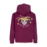 Obey, Felpa Cappuccio Uomo The Joke Is On You Premium Hooded Fleece, Beetroot