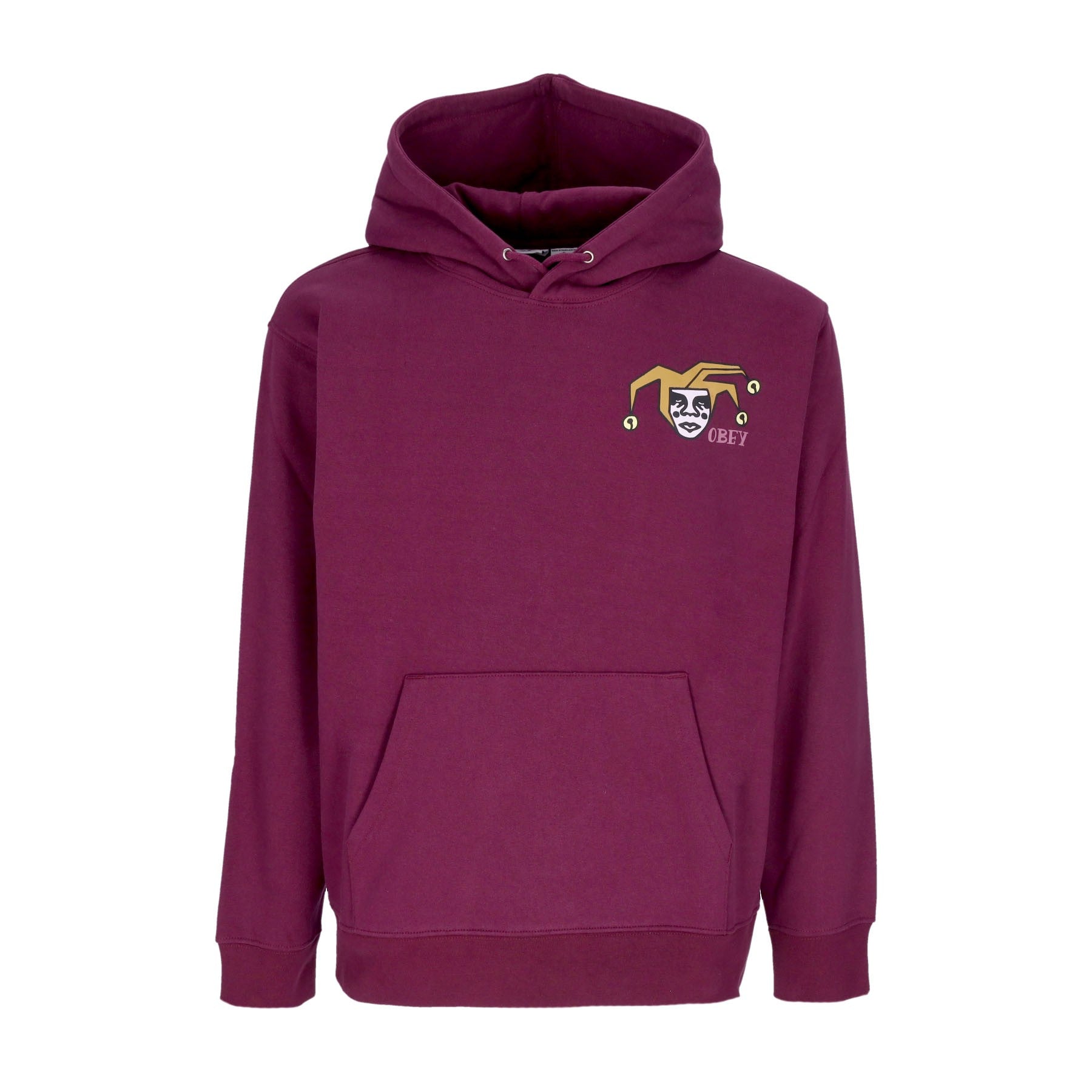 Obey, Felpa Cappuccio Uomo The Joke Is On You Premium Hooded Fleece, 