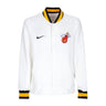 Nike Nba, Felpa Leggera College Uomo Nba City Edition Dri-fit Showtime Full-zip Jacket Miahea, White/white/white/black