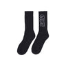 Obey, Calza Media Uomo Whirl Socks, Black