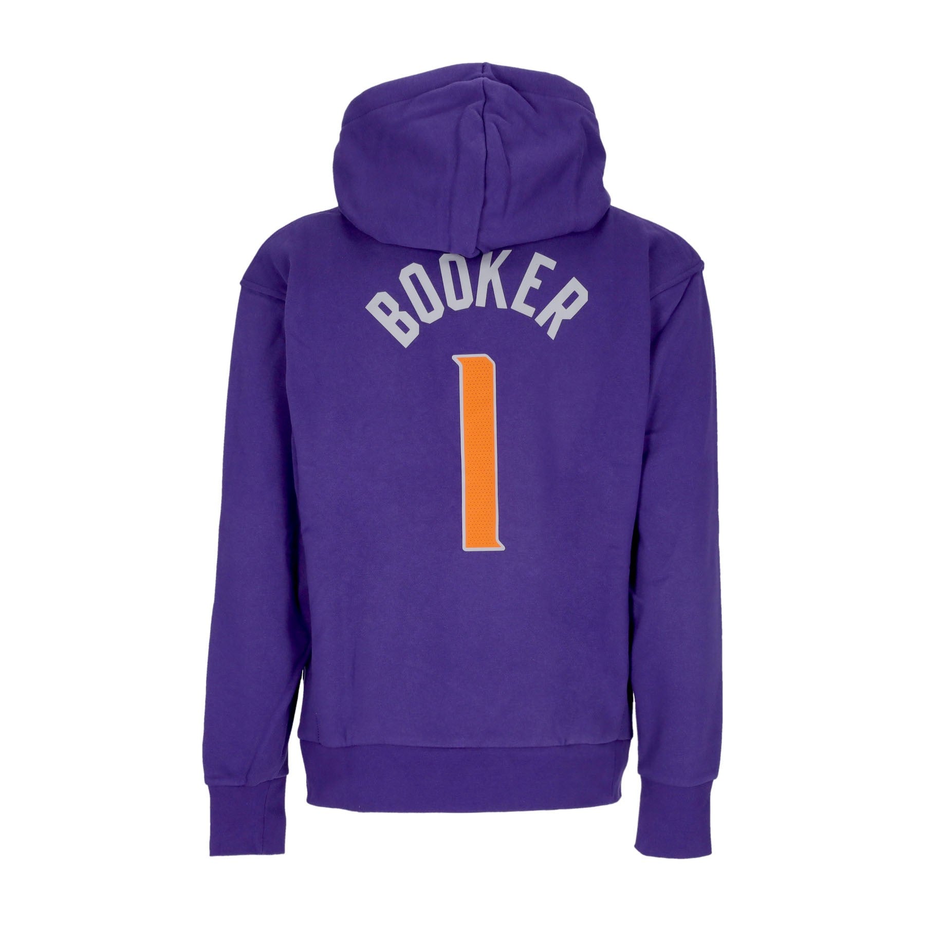 Nike Nba, Felpa Cappuccio Uomo Nba Essential Fleece Hoodie No 1 Devin Booker Phosun, 