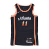 Nike Nba, Canotta Basket Uomo Nba City Edition 22 Dri-fit Swingman Jersey No 11 Trae Young Atlhaw, Black