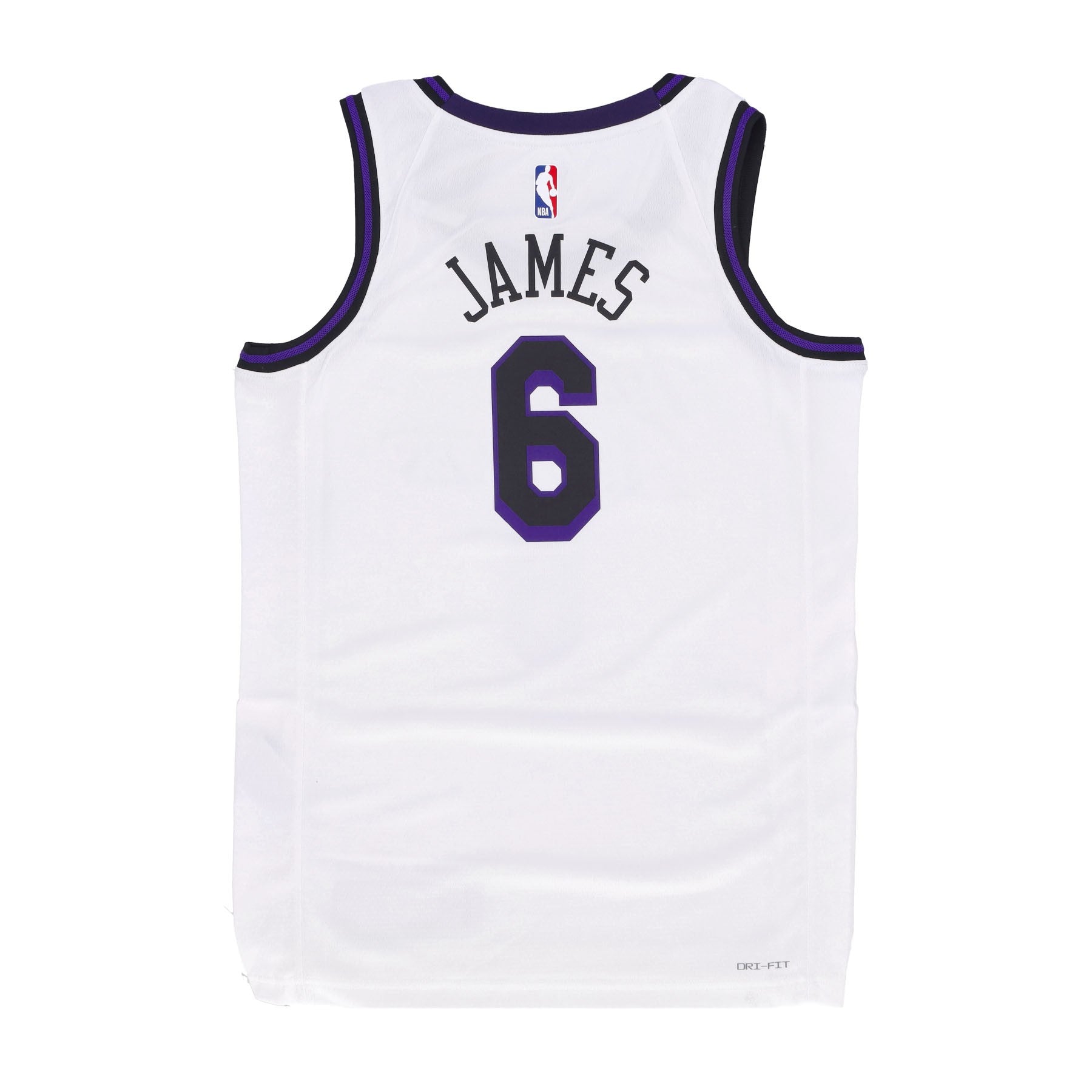 Nike Nba, Canotta Basket Uomo Nba City Edition 22 Dri-fit Swingman Jersey No 6 Lebron James Loslak, 