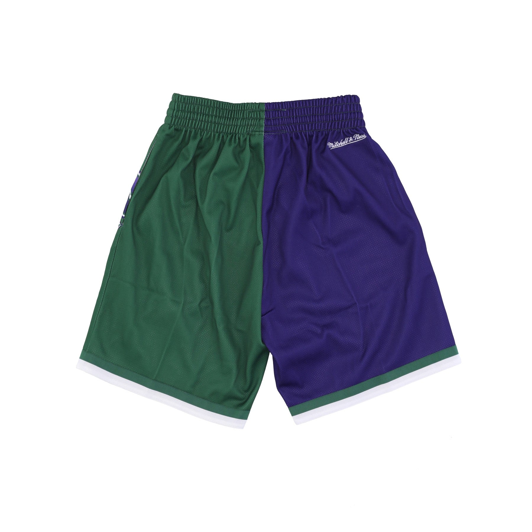 Mitchell & Ness, Pantaloncino Tipo Basket Uomo Nba Big Face Fashion Shorts 5.0 Hardwood Classics Milbuc, 