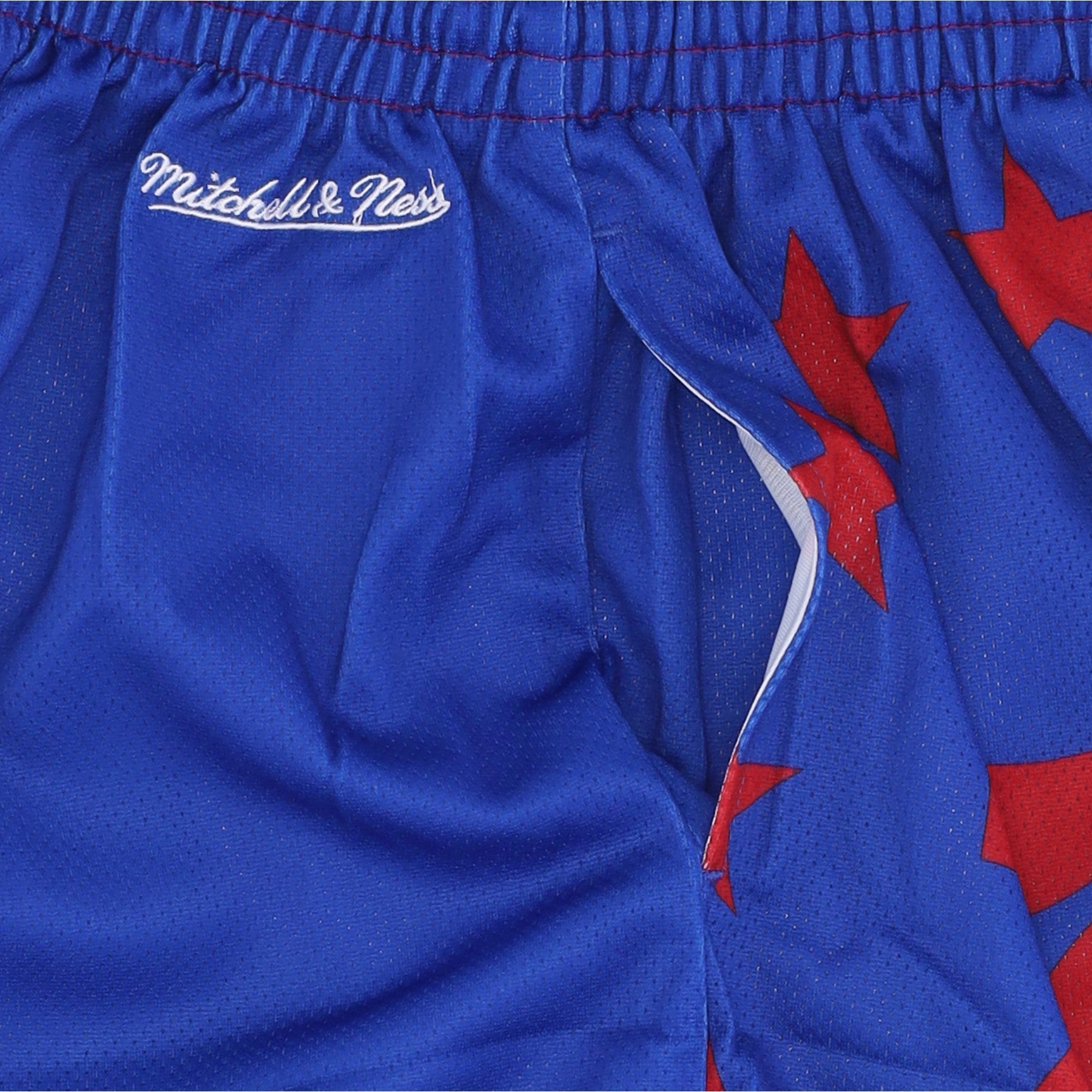 Mitchell & Ness, Pantaloncino Tipo Basket Uomo Nba Big Face Fashion Shorts 5.0 Hardwood Classics Phi76e, 