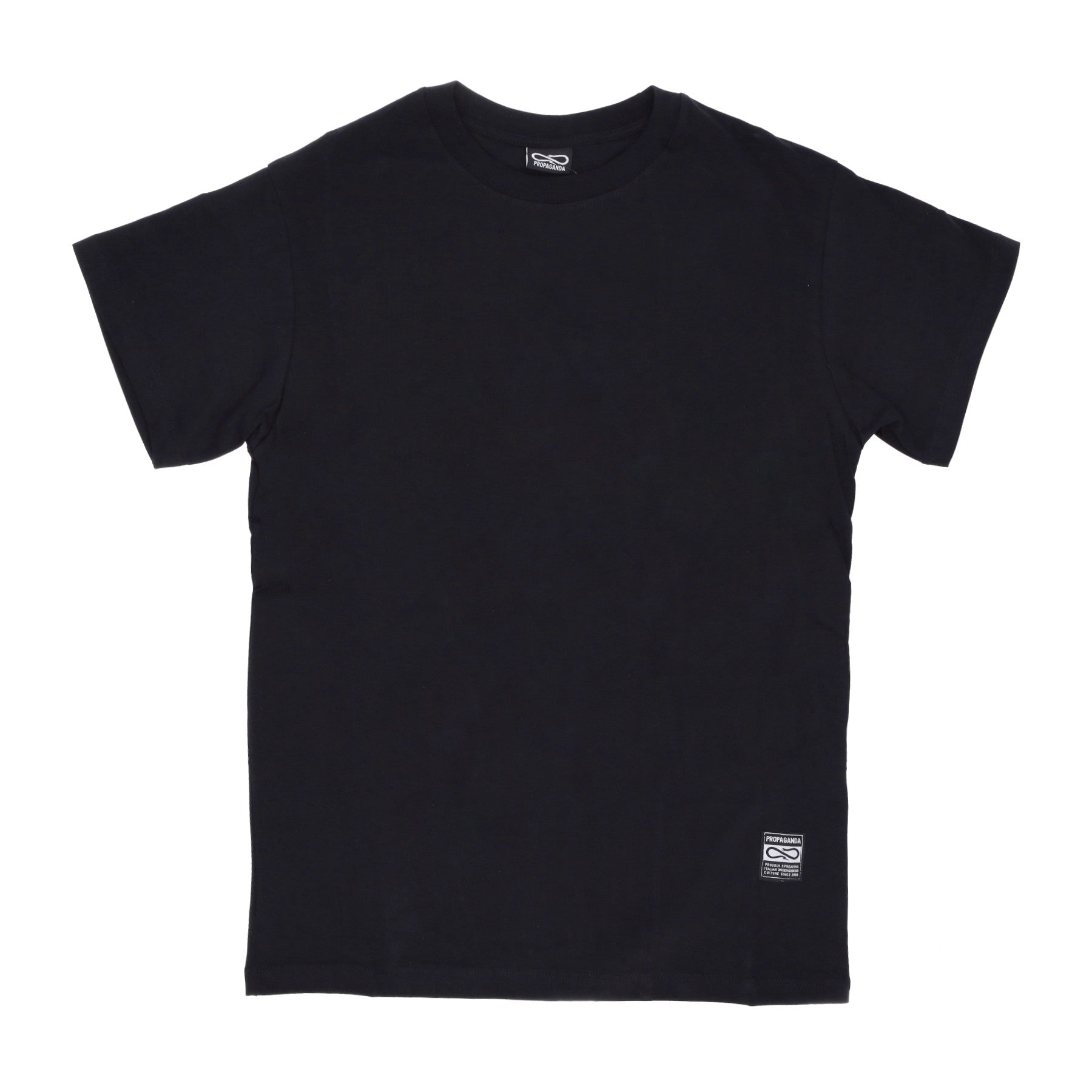 Label Tee Black Men's T-Shirt