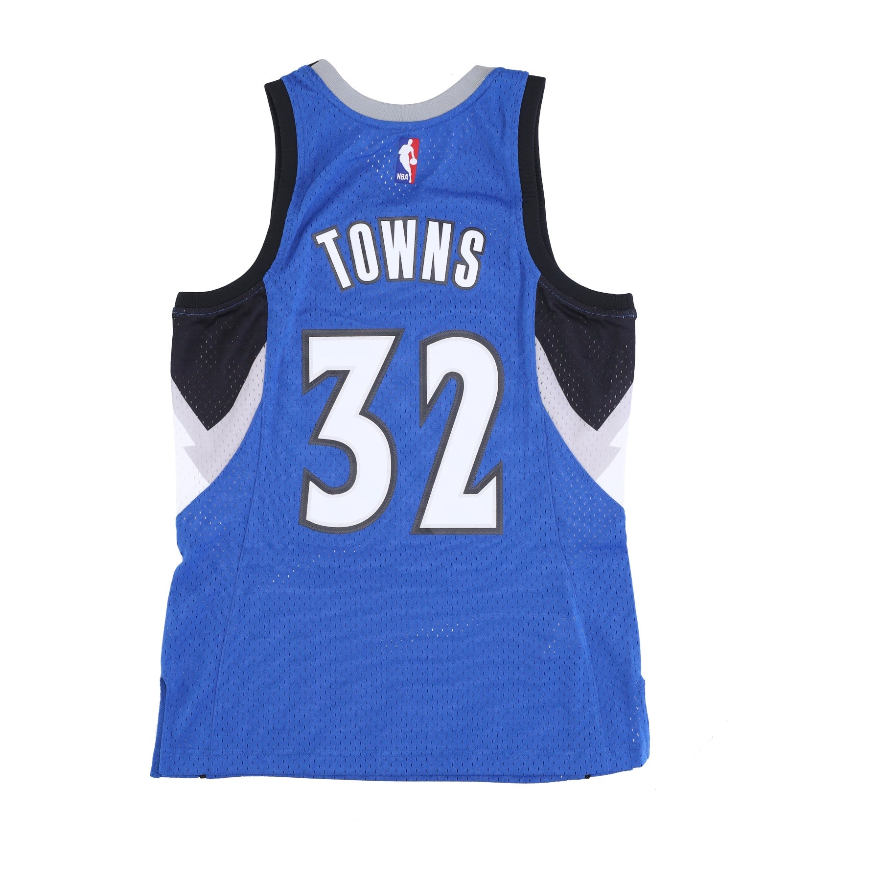 Mitchell & Ness, Canotta Basket Uomo Nba Road Jersey Hardwood Classics No 32 Karl Anthony Towns 2015-16 Mintim, 