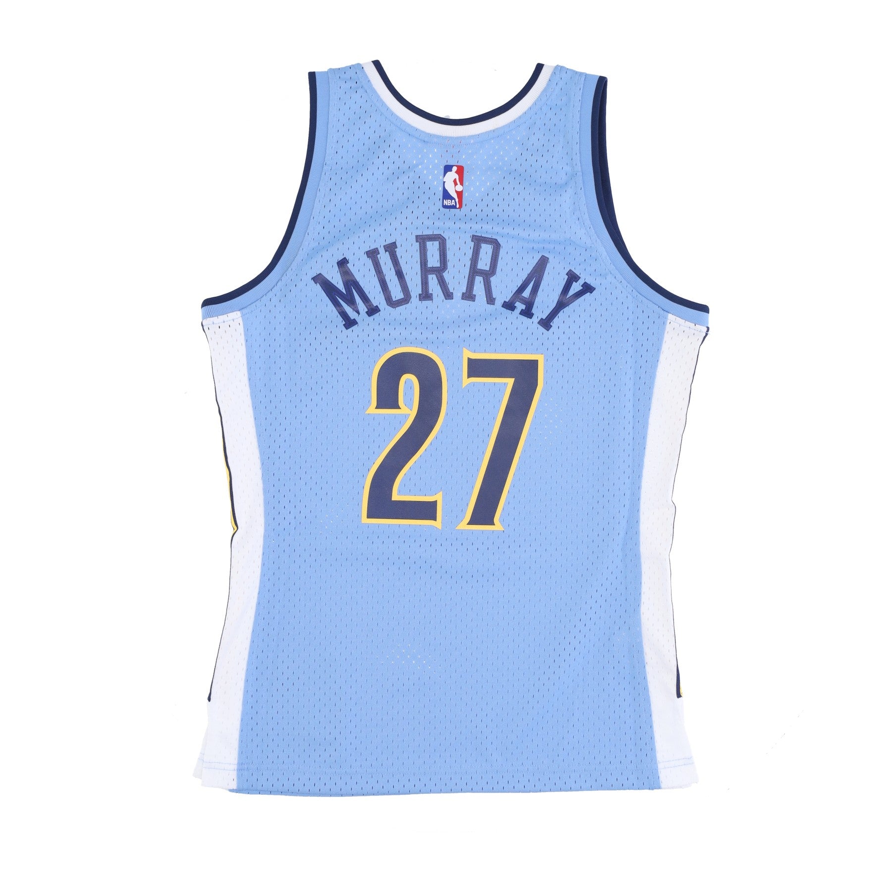 Mitchell & Ness, Canotta Basket Uomo Nba Road Jersey Hardwood Classics No 27 Jamal Murray 2016-17 Dennug, 