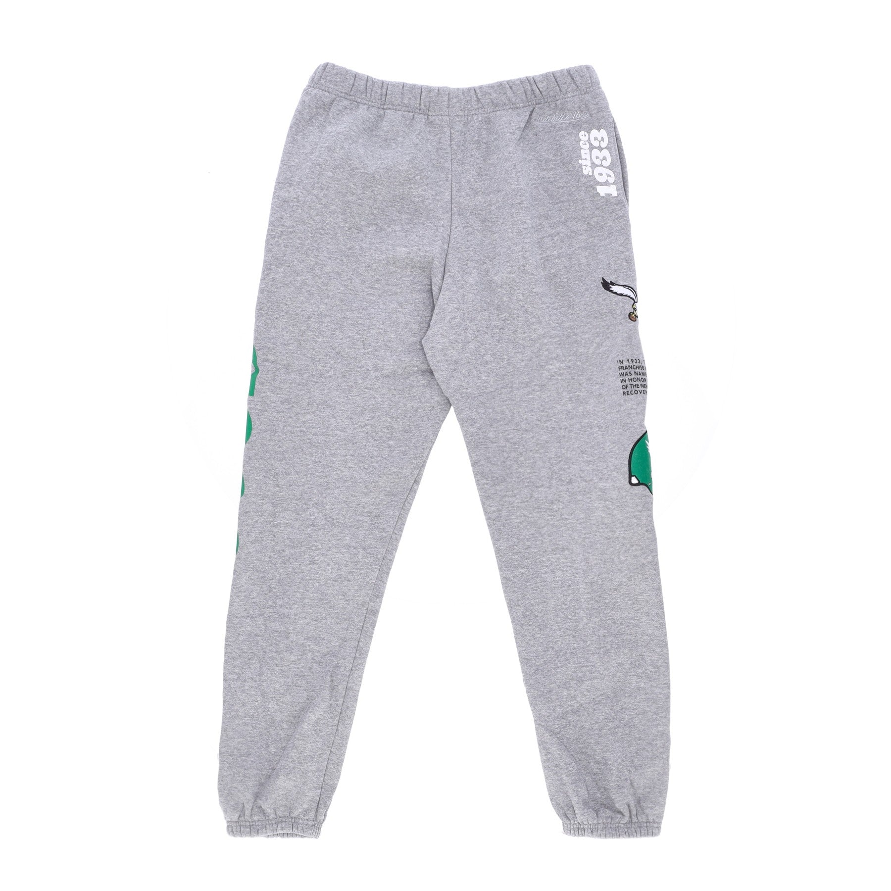 Mitchell & Ness, Pantalone Tuta Felpato Uomo Nfl Team Origins Fleece Pant Phieag, 