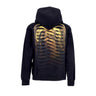 Propaganda, Felpa Cappuccio Uomo Ribs Virgin Hoodie, Black