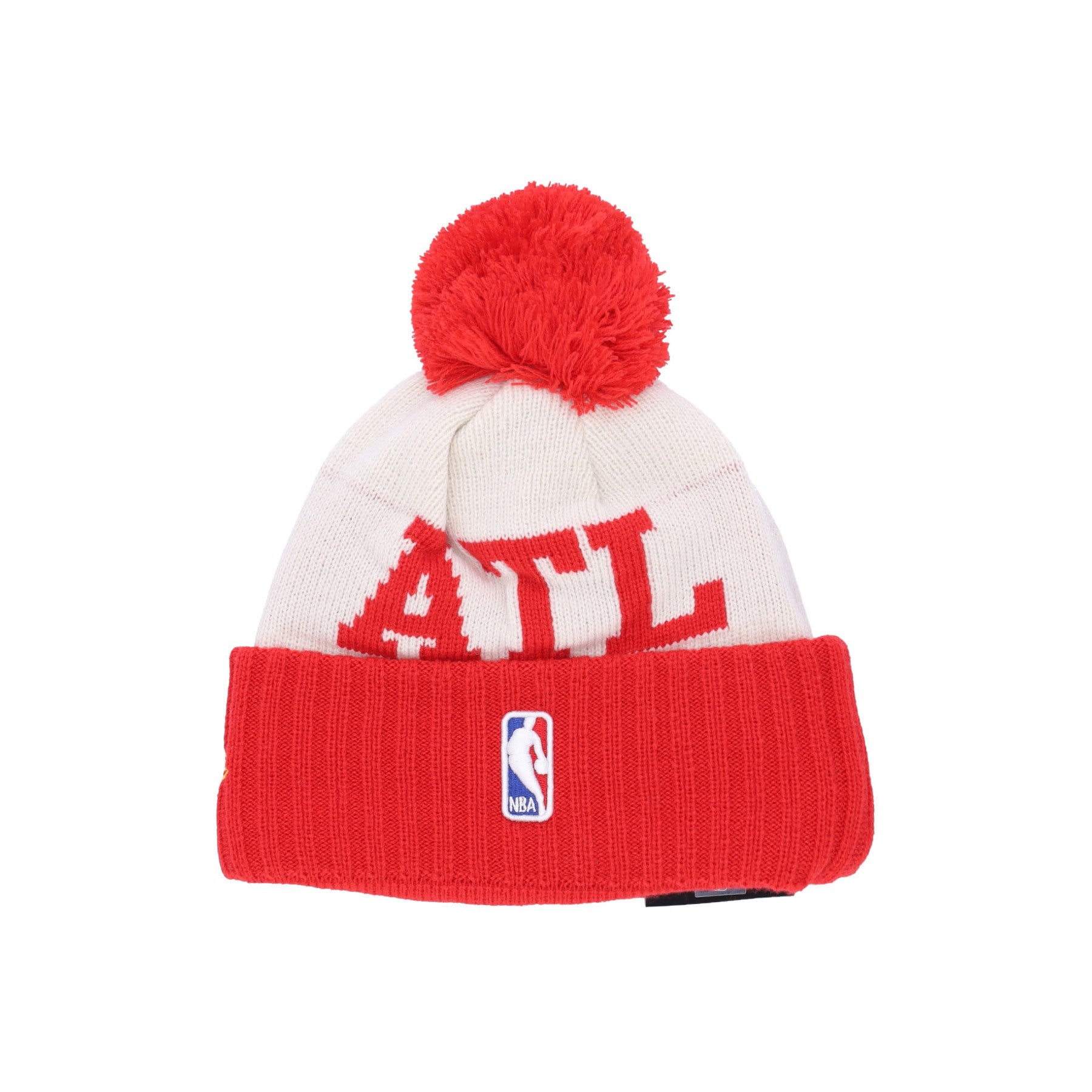 New Era, Cappello Pom Pom Uomo Nba Draft Knit Atlhaw, 