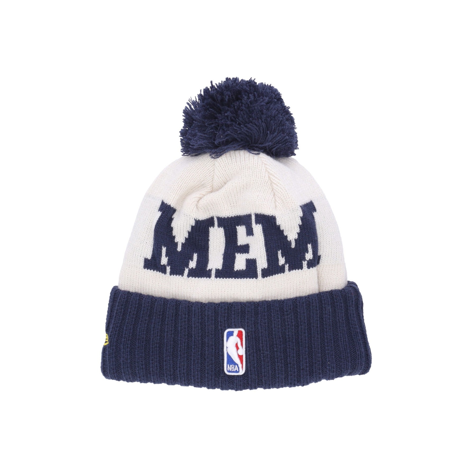 New Era, Cappello Pom Pom Uomo Nba Draft Knit Memgri, 