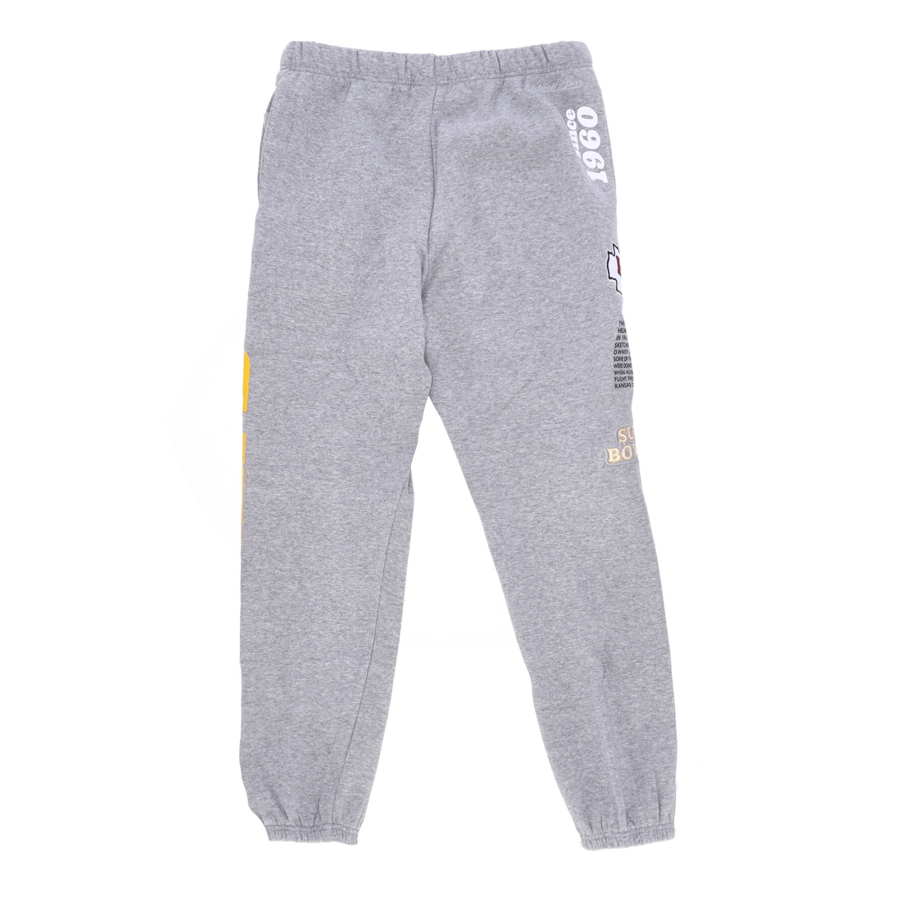 Mitchell & Ness, Pantalone Tuta Felpato Uomo Nfl Team Origins Fleece Pant Kanchi, 