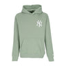 New Era, Felpa Cappuccio Uomo Mlb League Essential Bp Hoodie Neyyan, Green Med