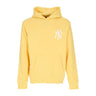 New Era, Felpa Cappuccio Uomo Mlb League Essential Bp Hoodie Neyyan, Yellow