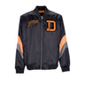 Dolly Noire, Giubbotto Bomber Uomo Billy Goat Satin Jacket, Black/orange