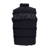 Iuter, Piumino Smanicato Uomo Puff Vest, Black