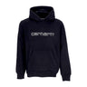 Carhartt Wip, Felpa Cappuccio Uomo Hooded Elzy Sweatshirt, Black/wax