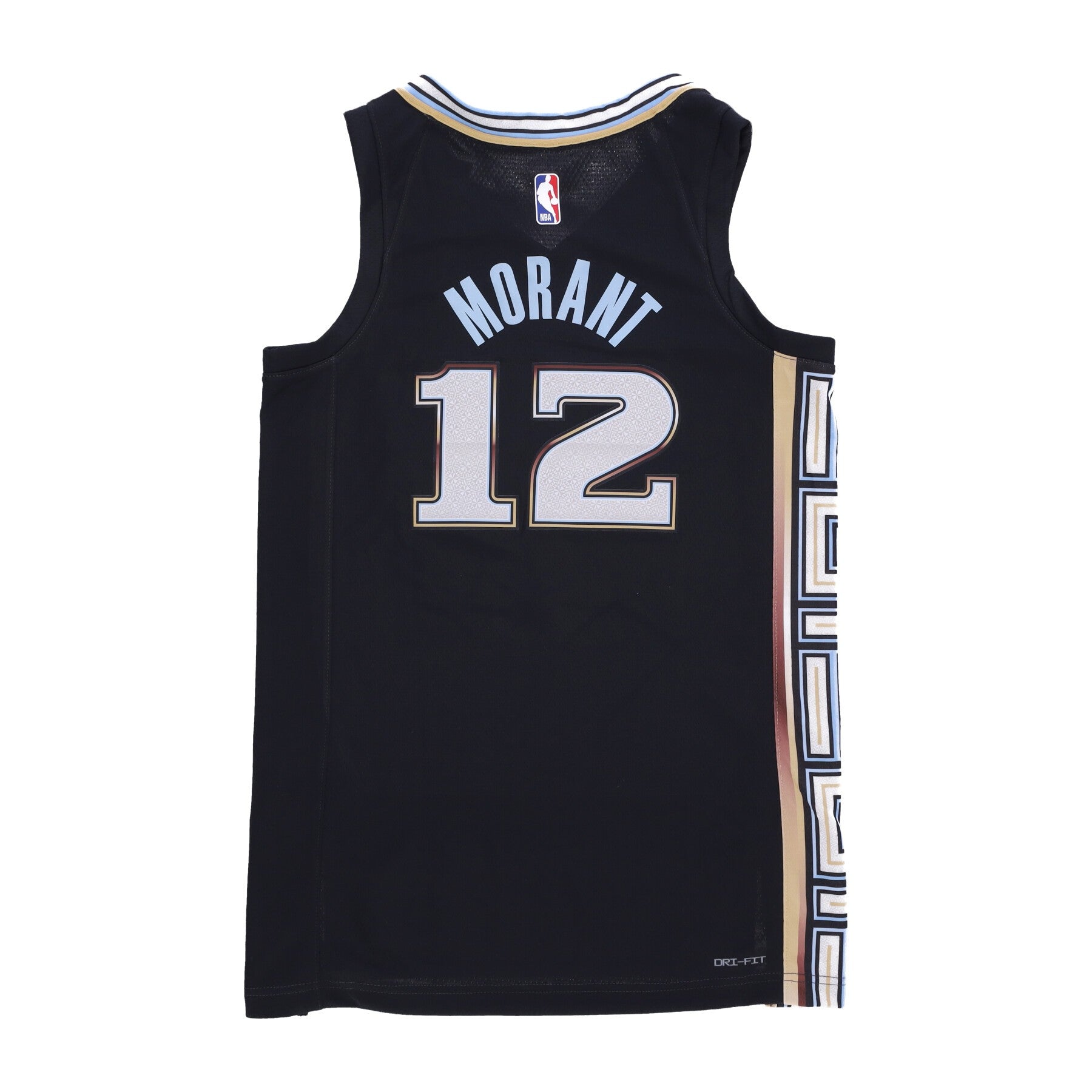 Nike Nba, Canotta Basket Uomo Nba City Edition 22 Dri-fit Swingman Jersey No 12 Ja Morant Memgri, 