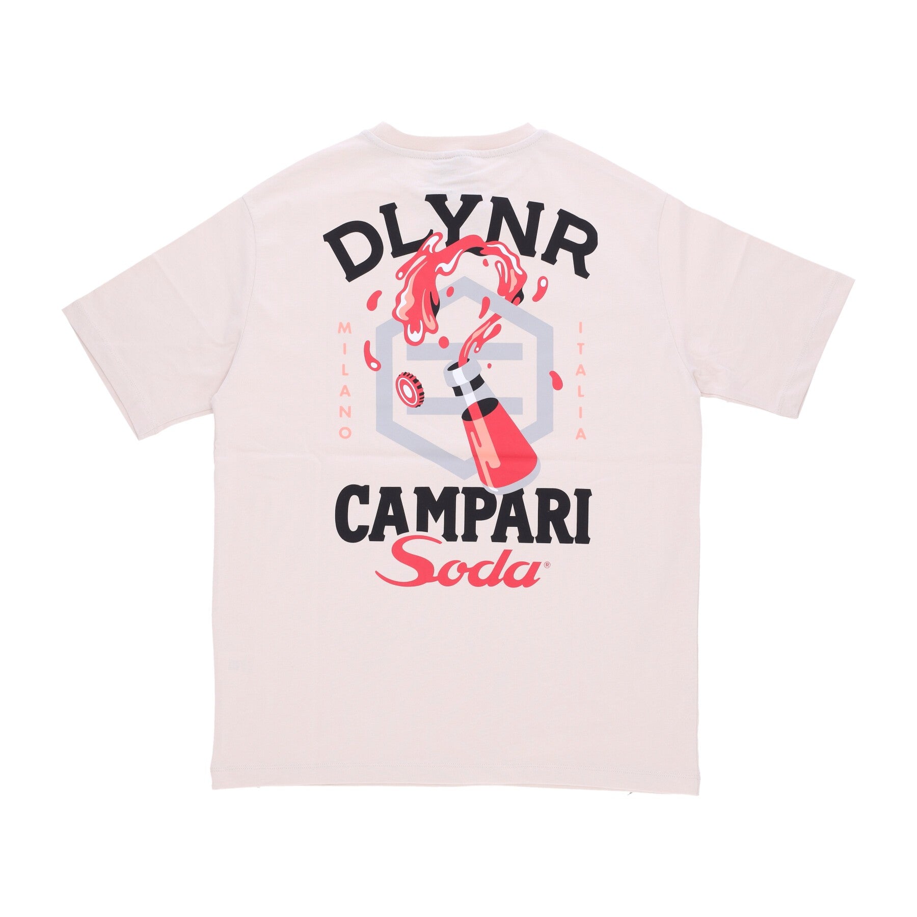 Saca la camiseta de los mascotas de la camiseta x Camari Beige