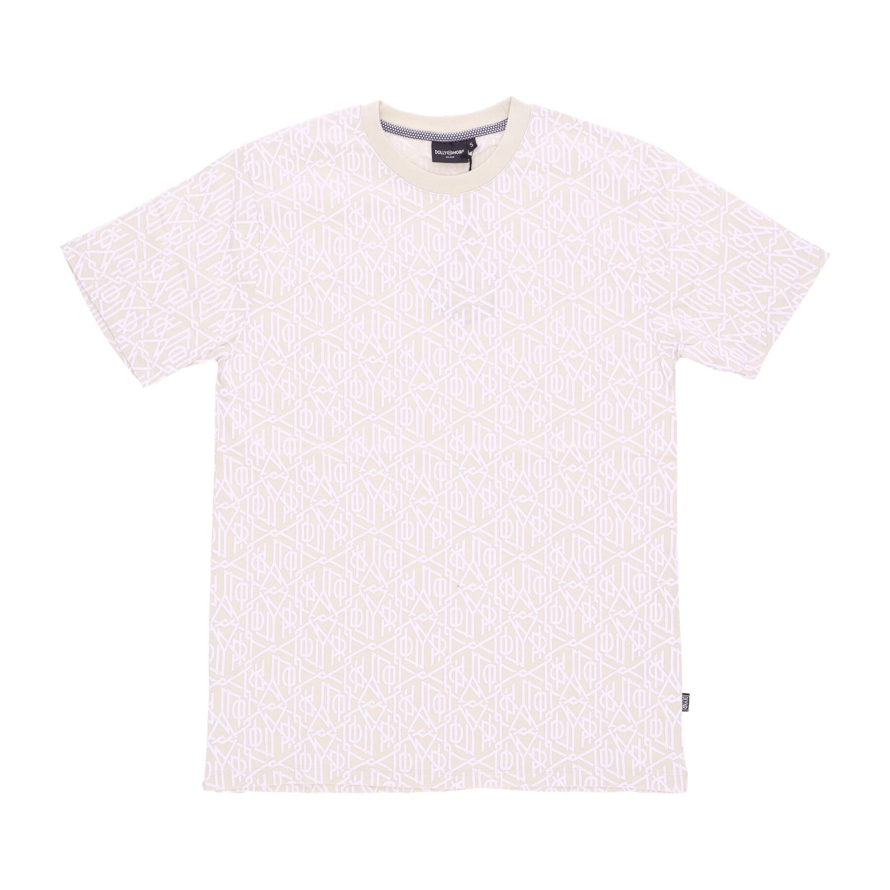 Monogram masculina t -shirt dlynr tee beige