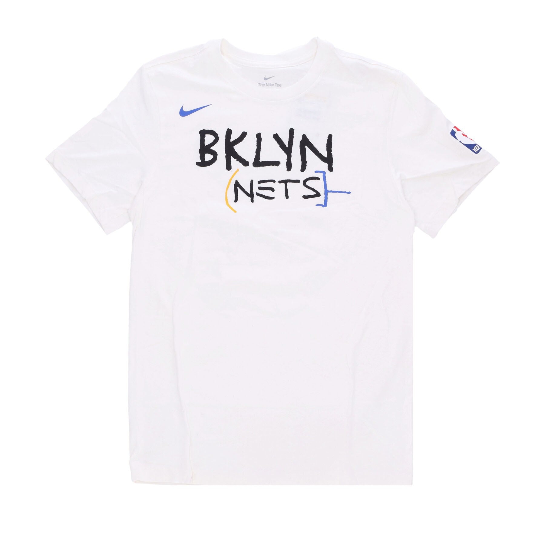 Nike Nba, Maglietta Uomo Nba City Edition Essential Logo Tee Bronet, White