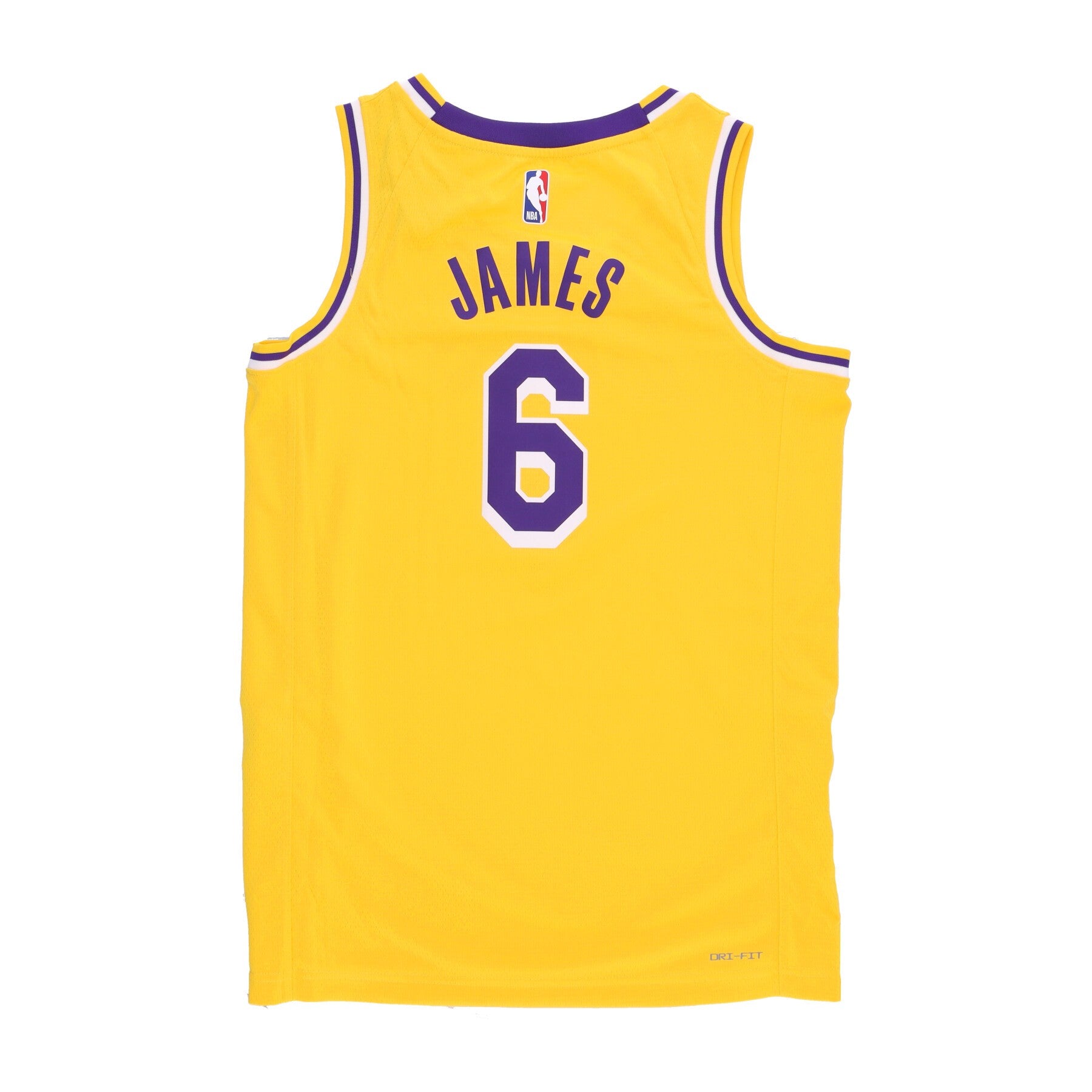 Nike Nba, Canotta Basket Uomo Nba Icon Edition 22  Dri-fit Swingman Jersey No 6 Lebron James Loslak, 