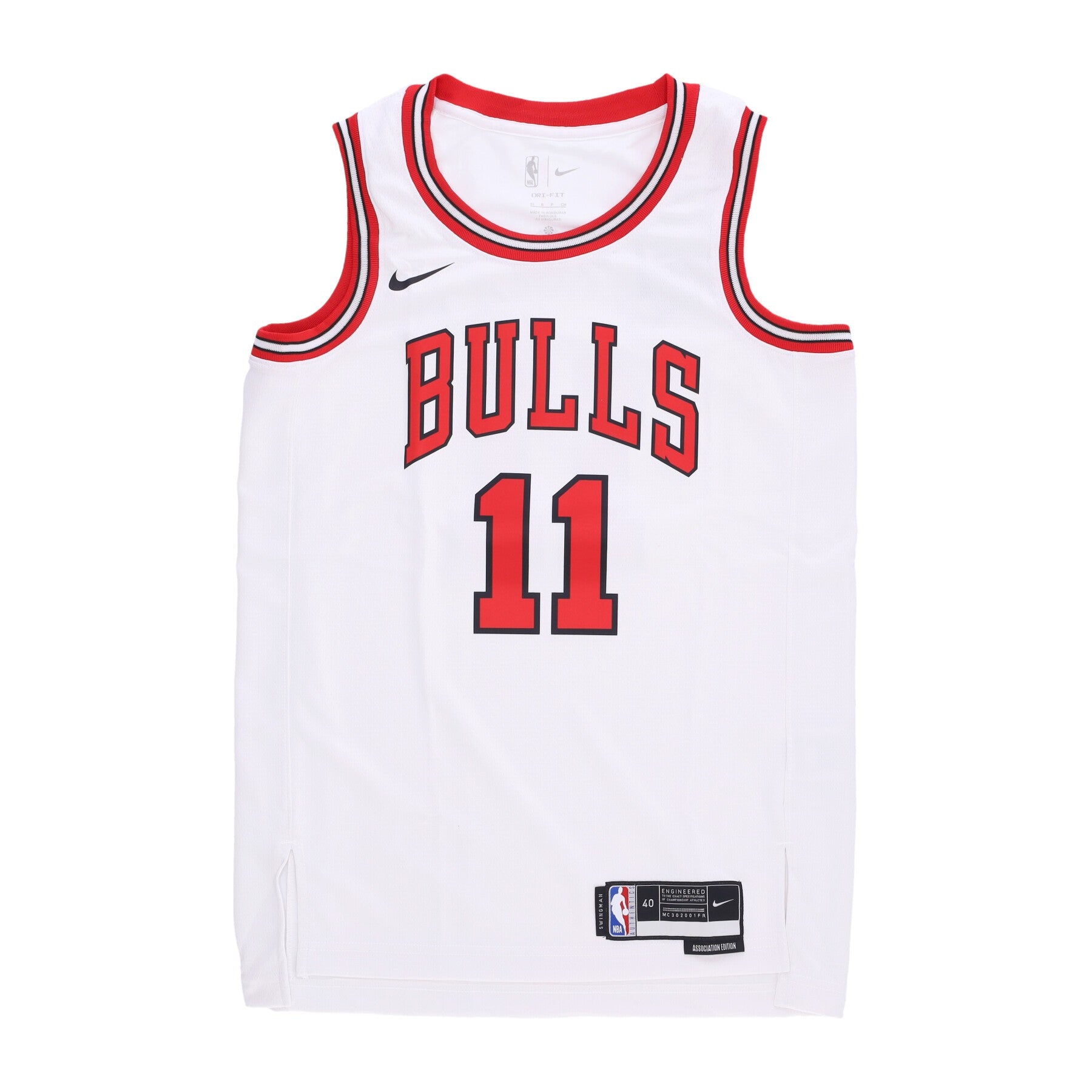 Nike Nba, Canotta Basket Uomo Nba Association Edition 22 Dri-fit Swingman Jersey No 11 Demar Derozan Chibul, White