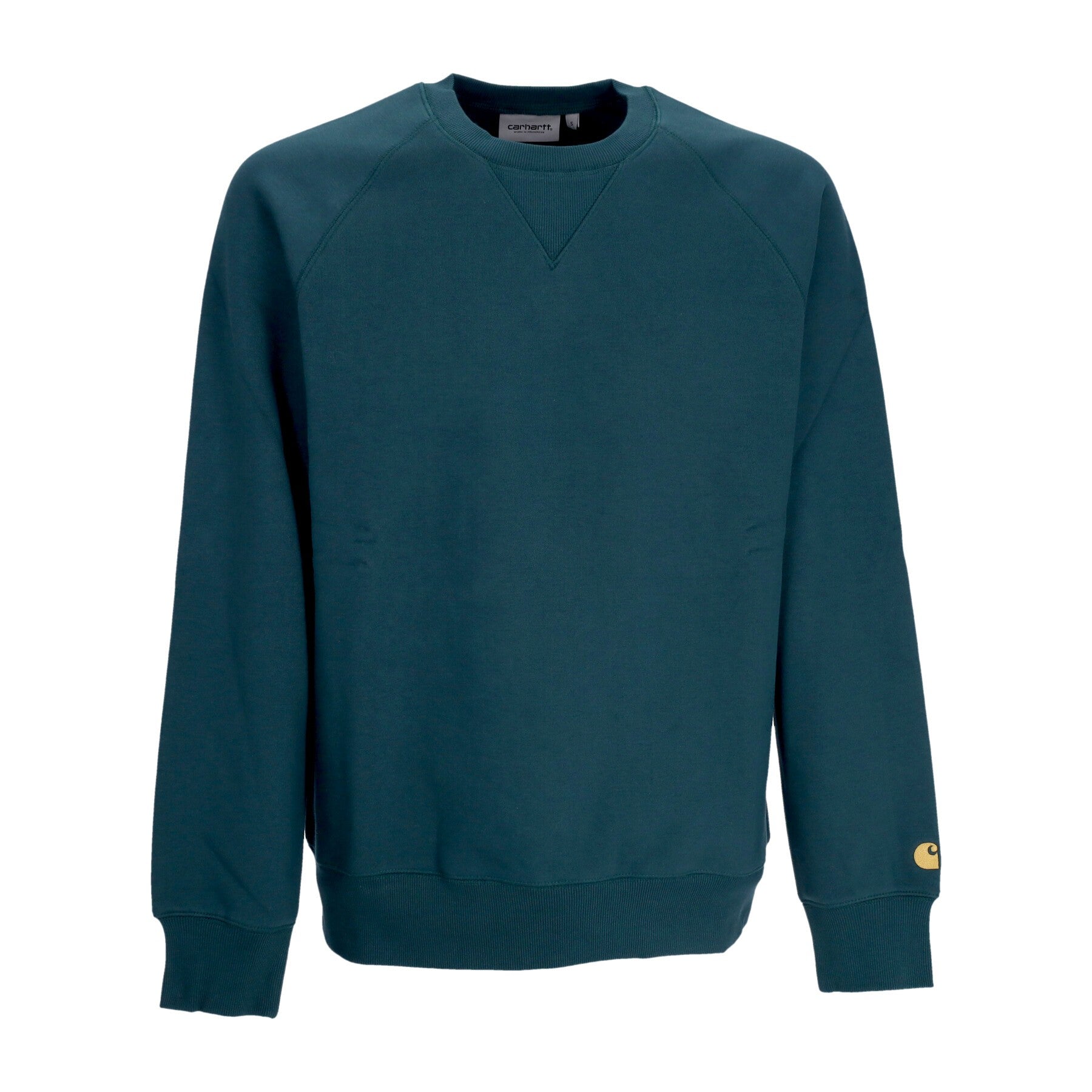 Felpa Girocollo Uomo Chase Sweatshirt Botanic/gold