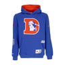 Mitchell & Ness, Felpa Cappuccio Uomo Nfl Team Origins Fleece Hoodie Denbro, Royal