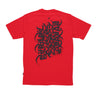 Dolly Noire, Maglietta Uomo Duplication Tee X Warios, Red