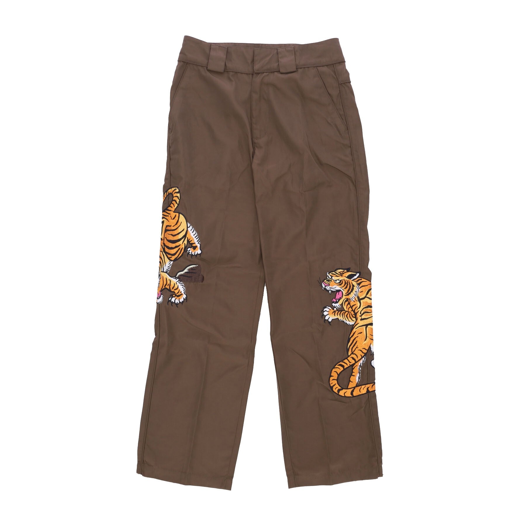 Market, Pantalone Lungo Uomo Man Eater Flight Pants, Brown