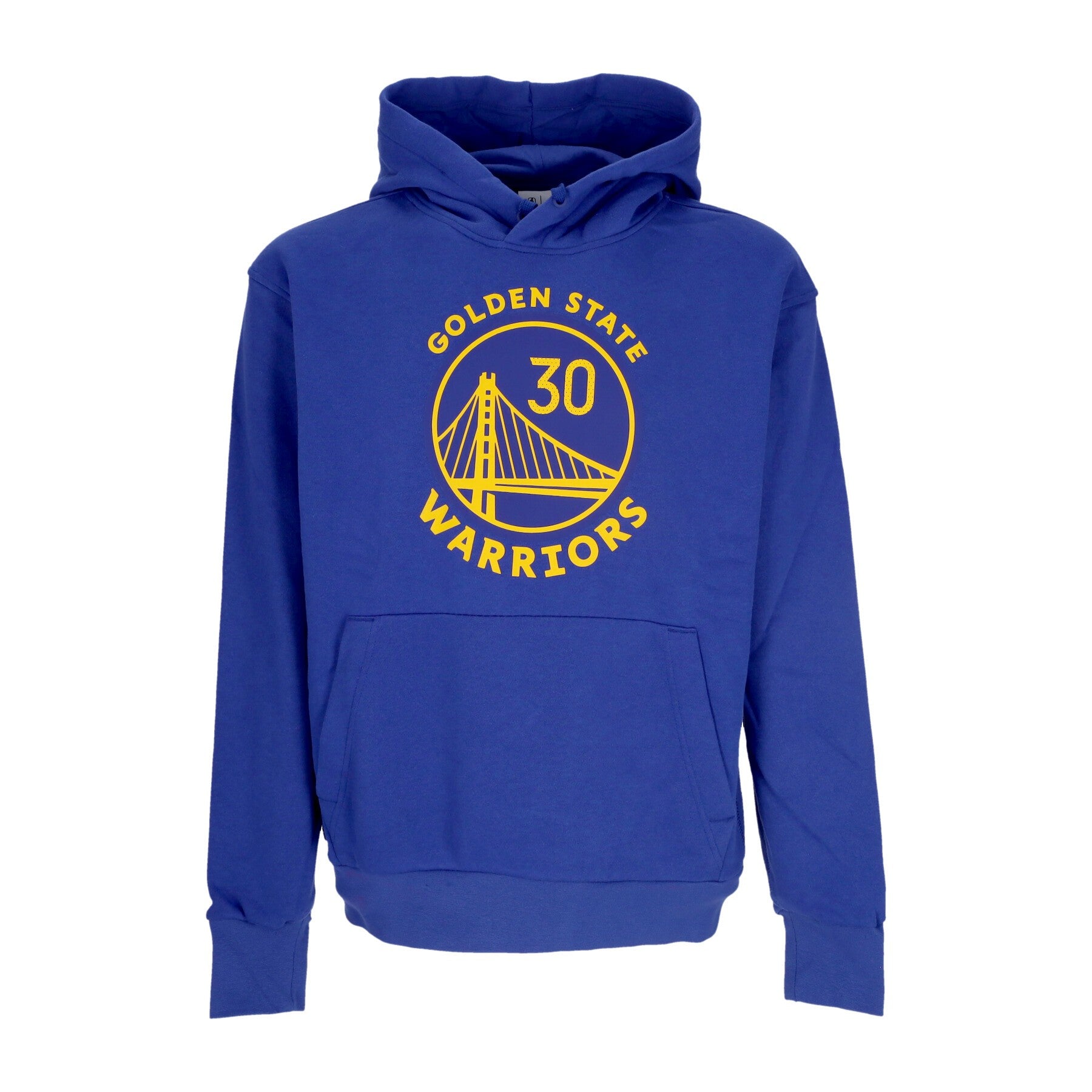 Nike Nba, Felpa Cappuccio Uomo Nba Essential Fleece Hoodie No 30 Stephen Curry Golwar, 