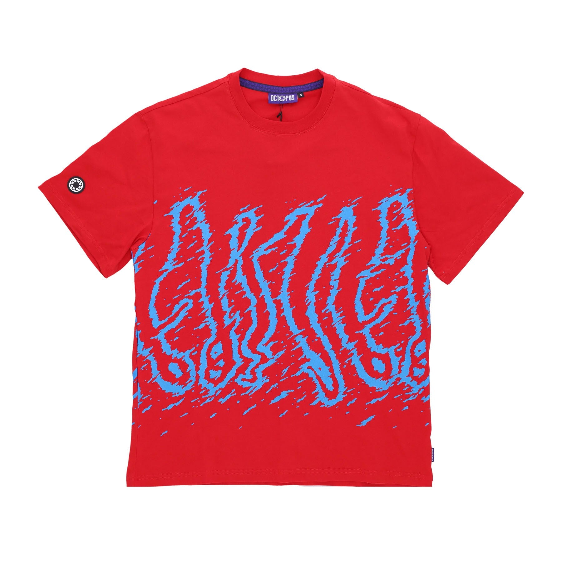 Octopus, Maglietta Uomo Fast Tee, Red